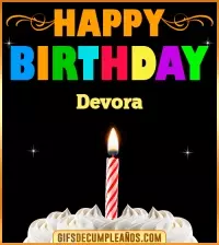 GIF GiF Happy Birthday Devora
